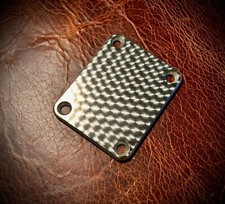 Van Dyke-harms Extra Thick Stainless Steel Engine Turned Neck Plate With Screws