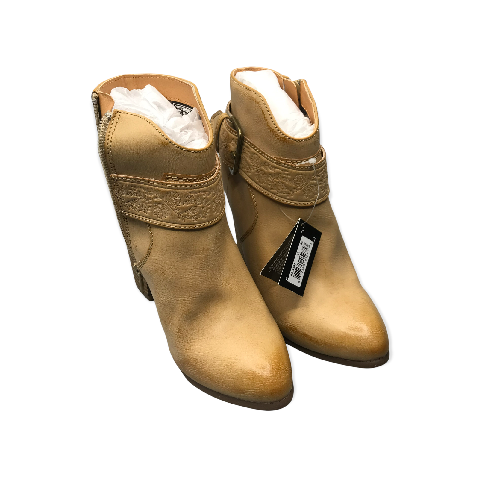 Code West Womens Tan CW167 Swerve 