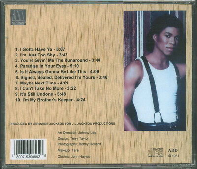 JERMAINE JACKSON - I Like Your Style | eBay