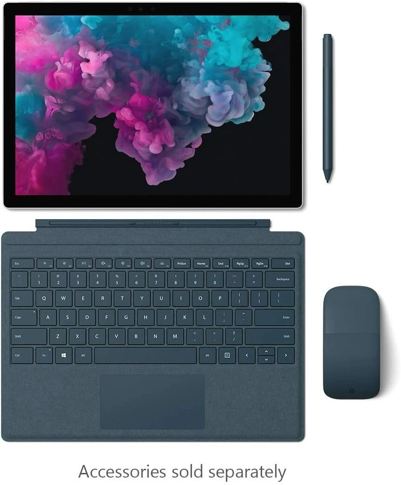 Microsoft Surface Pro 6 (i7, 16GB RAM, 512 GB, Win10 pro) KJV-00016+BLK Keyboard - Image 4 of 4