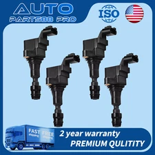 Pack of 4 Ignition Coils for Saturn Chevrolet Cobalt HHR GMC UF491 D517A