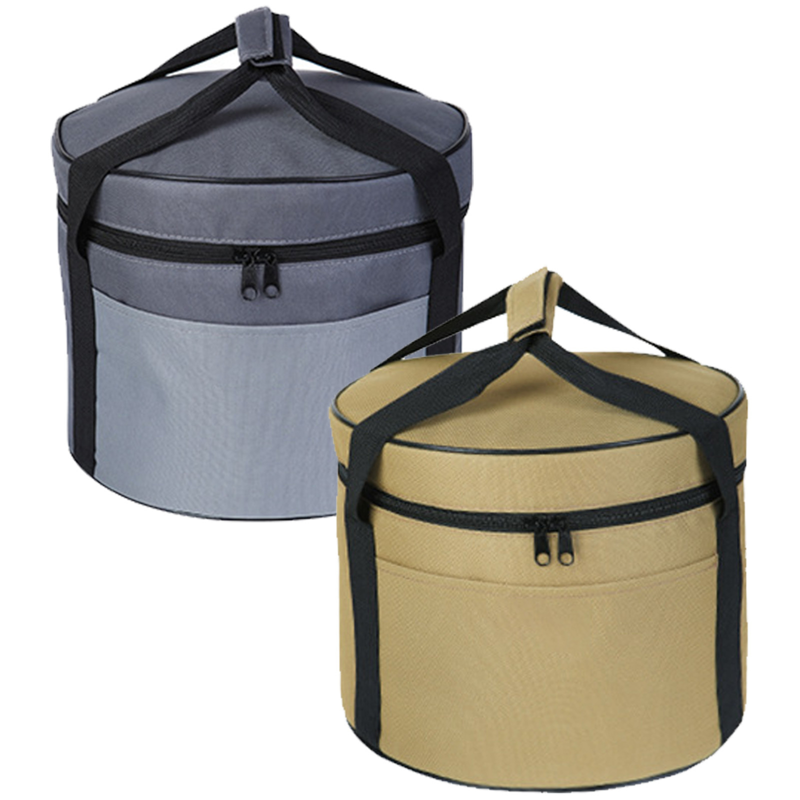 Cylinder Camping Cookware Storage Bag Picnic Cutlery Cylinder Pouch innate