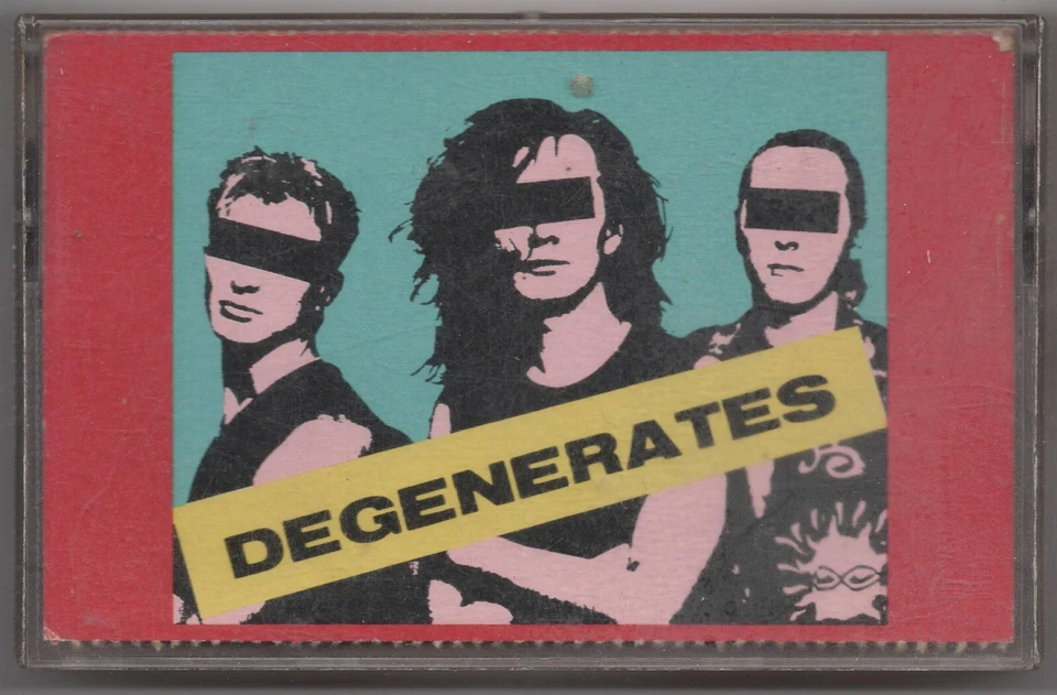 1991 MUSIC AUDIO CASSETTE CASSINGLE TAPE [EP: OUT OF MY HEAD] GROUP: DEGENERATES - Image 2 of 4