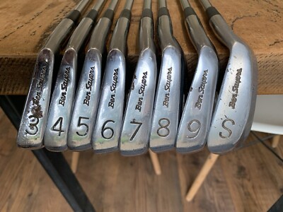 Ensemble Fers De Golf Ben Sayers Argenté - 3-9 + SW - Vintage Rare (droitier R)