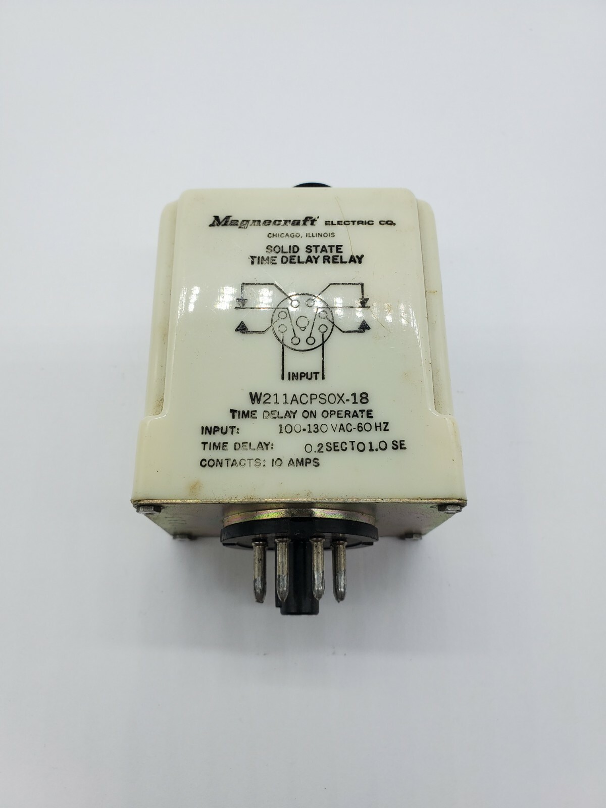 Magnecraft Solid State Time Delay Relay W211ACPSOX-18