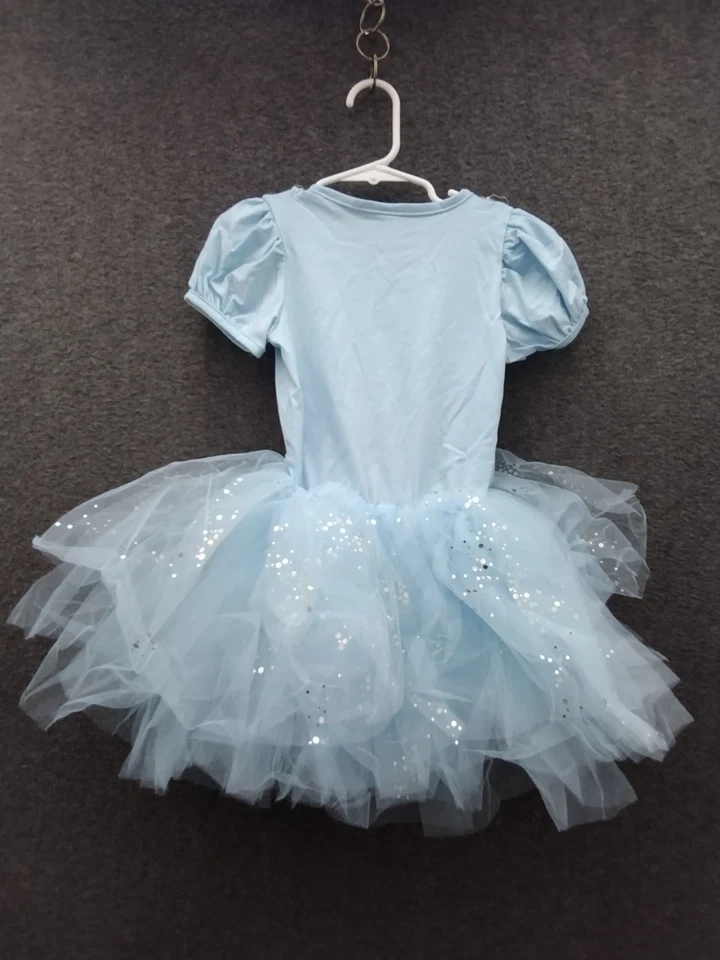 YOU Princesa Tutú Mameluco Leotardo Vestido Niñas Disfraz Halloween 5-6 Años de Antigüedad Foto 2 de 4