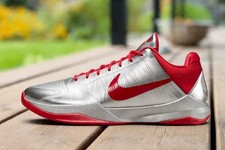 Silver-Caitlin Clark x Nike Zoom Kobe 5 Protro 'Rookie of the Year' Basketball🩶