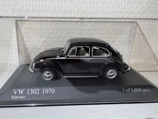 MINICHAMPS VW 1302 1970 Black 1/43 Scale Limited Edition 1,008pcs