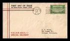 DR JIM STAMPS US COVER TRANS-PACIFIC AIR MAIL FIRST DAY ISSUE SCOTT C21