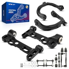 KAX Front Upper Lower Control Arms Repacement for 2004-2007 Rainier,2004-2007