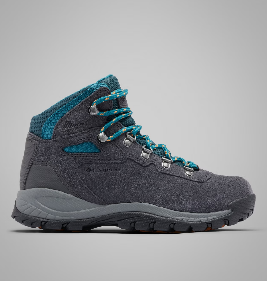 COLUMBIA Women’s Newton Ridge Plus Waterproof Amped Hiking Boot - Shark, River B