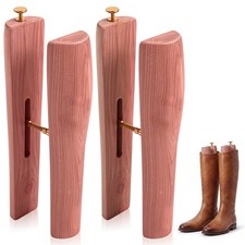 14'' 12''cedar Boot Tree Shaft Shaper Tall Boots Stretcher Insert Shape Holde