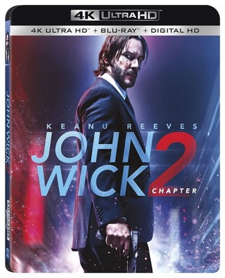 John Wick: Chapter 2 - 4K Ultra-HD (4K UHD Blu-ray) Keanu Reeves (UK IMPORT)