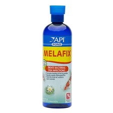 API POND MELAFIX Pond Fish Remedy 16-Ounce Bottle 16oz, Blue