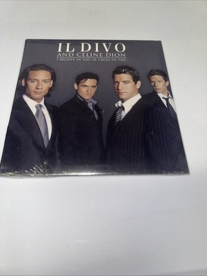 Sealed! Il Divo Celine Dion I BELIEVE IN YOU (Je Crois En Toi) US CD Single RARE