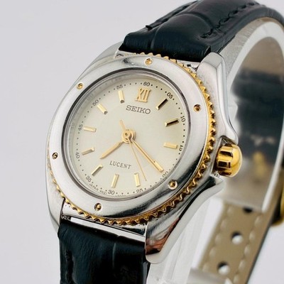 SEIKO Lucent Ladies Quartz Wristwatch 4N21-0990 wrist 17.5cm/6.9in