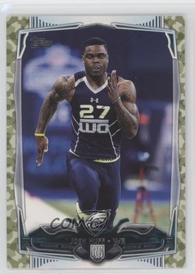 2014 Topps Military Camo 16/399 Josh Huff #407 Rookie RC 4mt