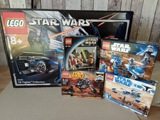 Lego Star Wars set 10131, 7204,7914,75079,8015 con BA e confezione originale
