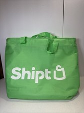 Shipt Delivery Driver Green Insulated Cooler Bag 20” x 15” x 6” Used