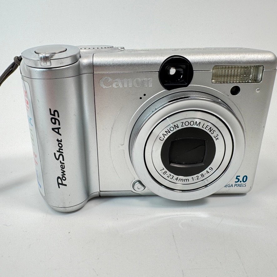 Canon PowerShot A95 Digital Camera 5.0MP 3x Zoom w/ CF Memory Card
