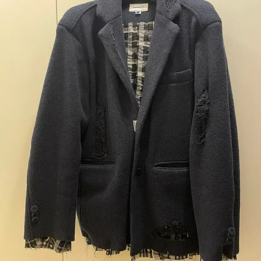 Ader Error Knit Jacket Unique Design Relaxed Fit - image 2