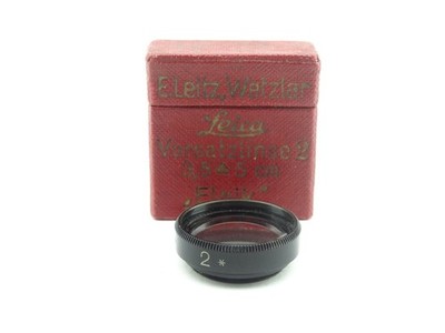 E.Leitz (Leica) Close-Up No.2 (#ELPIK) - für Elmar 5cm Objektiv - sauber und verpackt