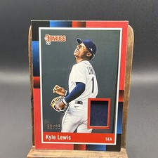 Panini Donruss 2022 Retro 1988 Materials Kyle Lewis Mariners Red /99 #R88M-KL