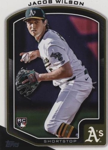 2025 Topps Series 2 Jacob Wilson Rookie Home Field Advantage Case 
