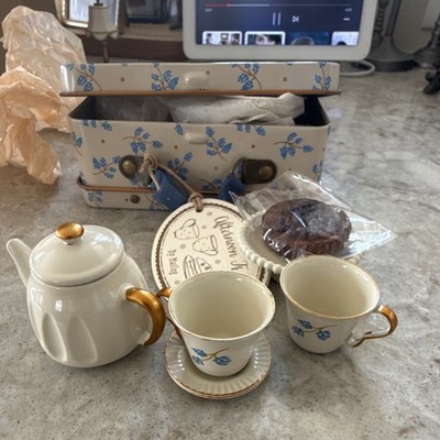 Brand NEW RARE Maileg Afternoon Tea Set -Blue | eBay