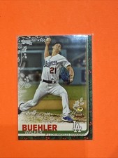 2019 Topps Holiday Walker Buehler #HW187 RC Cup Metallic Snowflake Dodgers
