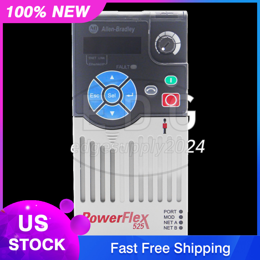 Sealed New Allen Bradley 25B-D2P3N104 PowerFlex 525 0.75kW (1Hp) AC Drive