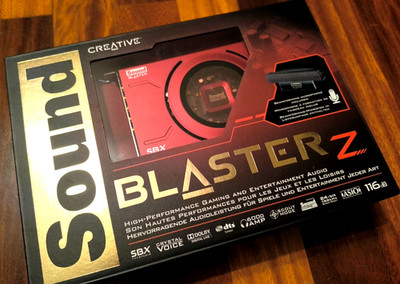 Creative Labs Sound Blaster Z Soundkarte mit OVP 5.1 Sound Gaming