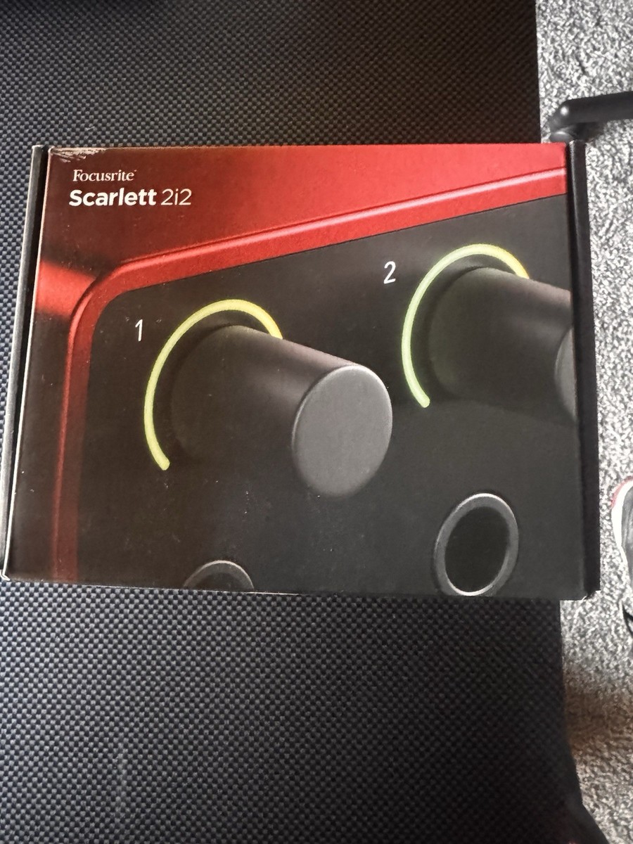 Focusrite Scarlett 2i2 USB Audio Interface 1st Generation for sale