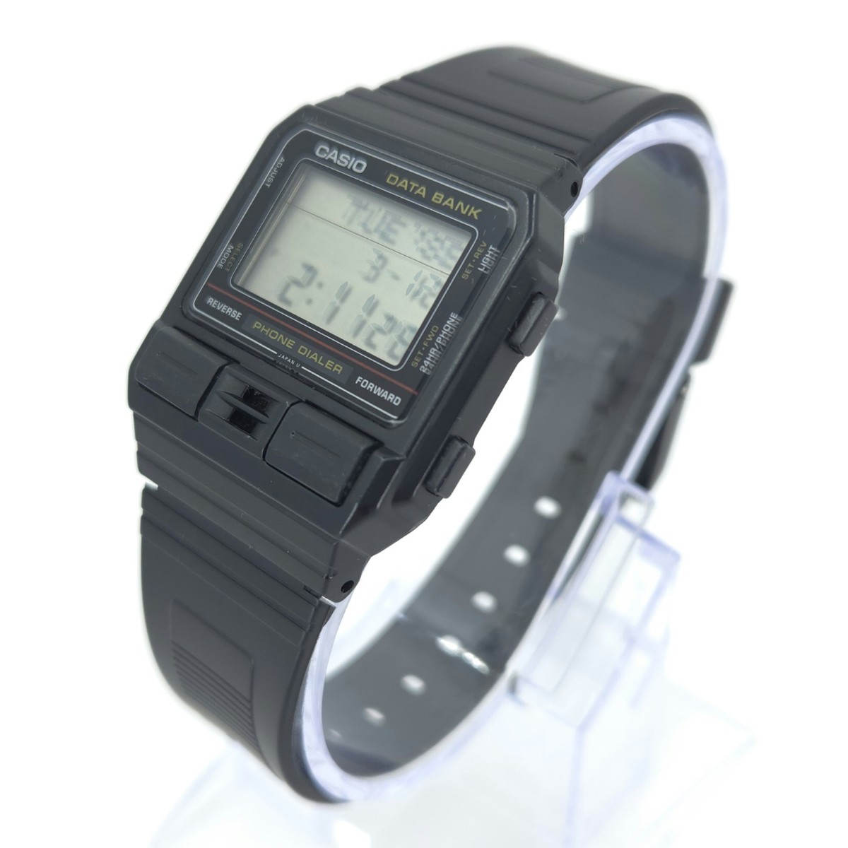 CASIO DBA-80 PHONE DIALER DATA BANK VINTAGE DIGITAL WATCH JAPAN