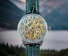 BEAUTIFUL VINTAGE ROLEX LEVER MOVEMENT IN A NEW QUALITY CASE, FULLY SERVICED.