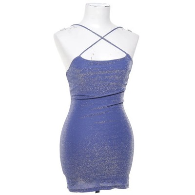 Pull & Bear, Kleid, Größe: XS, Blau, Elasthan/Polyester, Damen #FKe