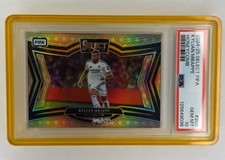 2024-25 Panini Select FIFA Kylian Mbappé Honeycomb Prizm Field #209 PSA 10 POP 1