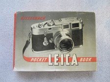 VINTAGE 1954 LEICA CAMERA GUIDE CATALOGUE MANUAL MADE IN GERMANY 223 PAGES