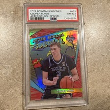 2024 BOWMAN CHROME UNIVERSITY AFTER SCHOOL SPECIAL #AS2 COOPER FLAGG PSA 8
