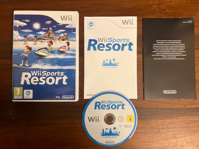 Wii Sports Resort neuwertig Discs keine Spuren oder Kratzer