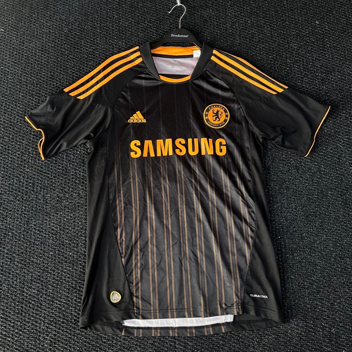 Adidas Chelsea FC 2010-11 Away Jersey Frank Lampard #8 Black