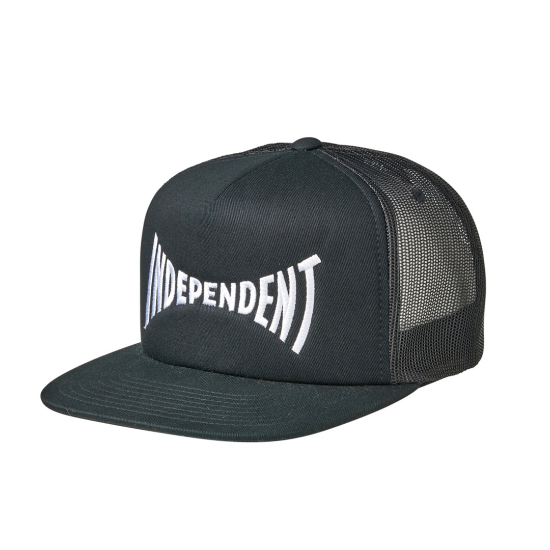 Independent Truck Co. ''Span'' Snapback Trucker Hat (Black) 5-Panel Cap