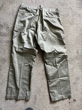 Vintage Lee Platinum Label Mens Pants Straight Leg Charcoal Green 38x30