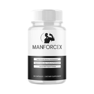 ManForceX Male Capsules - Man Force X Male Performance Support - 60 Caps