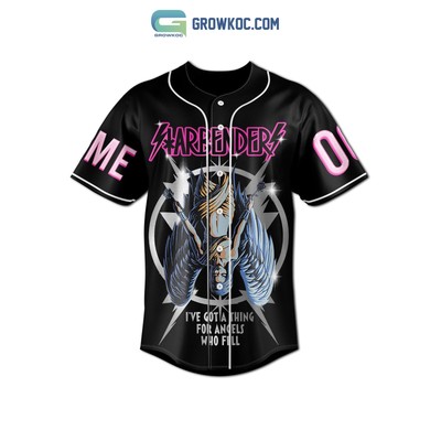 Star Benders I8217ve Got A Thing For Angels Who Fell Personalized Baseball Jerse