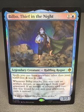 Bilbo, Thief in the Night  Foil Mythic Rare #33 - MTG The Hobbit: Eternal