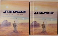 Star Wars: The Complete Saga 9-Disc Collection Blu-ray Movies 1-6 NO INSERT VG