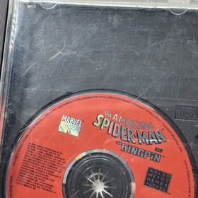 Sega CD Amazing Spider-Man vs The Kingpin Marvel Comics No Manual Untested 