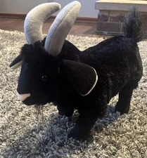 EUC Renegade The Black Goat 14” Adore Plush Stuffed Animal