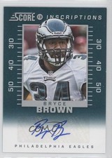 2013 Score Inscriptions Bryce Brown #IN-BB Auto 0f8